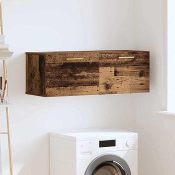 ARDEBO.de - Wandschrank Altholz 100 x 36.5 x 35 cm Holzwerkstoff