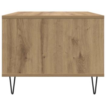 Couchtisch Eiche handwerklich 60 x 50 x 40 cm Holzwerkstoff