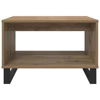 Couchtisch Eiche handwerklich 60 x 50 x 40 cm Holzwerkstoff