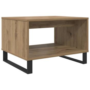 Couchtisch Eiche handwerklich 60 x 50 x 40 cm Holzwerkstoff
