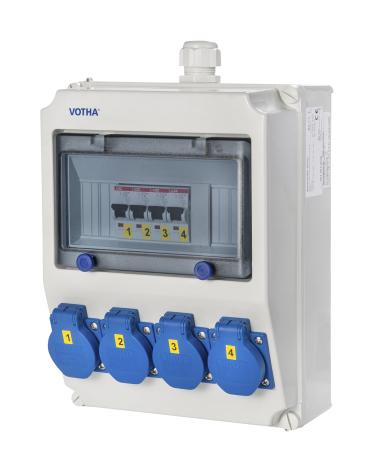 ARDEBO.de - Wandverteiler Worms Eingang M 25 oben