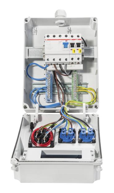 ARDEBO.de - Wandverteiler Worms Eingang M 25 oben, FI
