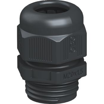 OBO Bettermann Kabelverschraubung vollmetrisch M40, PA, schwarz (10 ST)