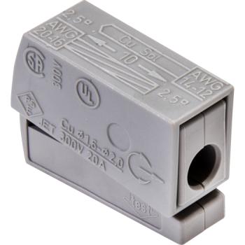 WAGO Kontakttechnik WAGO-Leuchtenkl. bis 2,5qmm,gr 105°C (100 ST)