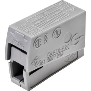 WAGO Kontakttechnik WAGO-Leuchtenkl. bis 2,5qmm,gr 105°C (100 ST)