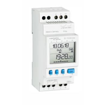 Hugo Müller el. Wo-Zeitschaltuhr 2TE 2K A 170424 easy Paladin ASTRO,