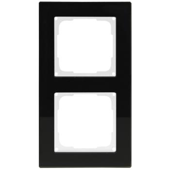 ARDEBO.de - OPUS-FUSION G-Rahmen 2-f., sw Glas, schwarz/weiß