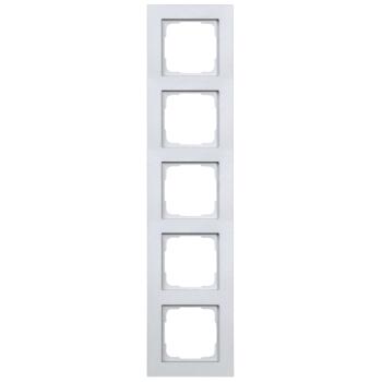 ARDEBO.de - OPUS-FUSION Rahmen 5-f., as Kunststoff alu silber