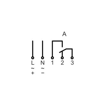 ARDEBO.de - REG-Zeitschaltuhr, Tag, 2TE 154220 Paladin 230V,AC, 16A,