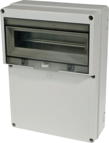 ARDEBO.de - Gehäuse Köln/Würzburg 370x260x130mm,mit Vorprägungen