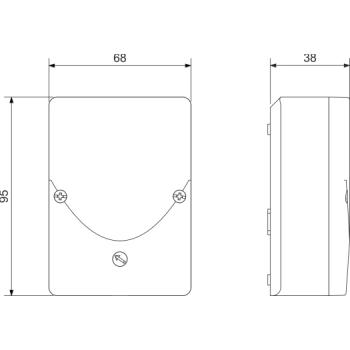 ARDEBO.de - AP-Dämmerungsschalter f. außen 922000 Paladin