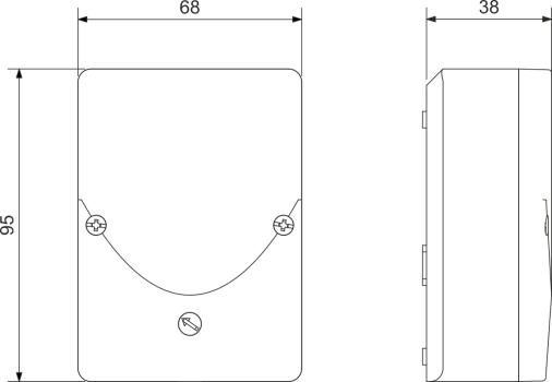 Hugo Müller AP-Dämmerungsschalter f. außen 922000 Paladin