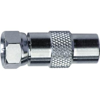 ARDEBO.de - Adapter,F-Stecker/Koax-Stecker Durchm: 9,5mm