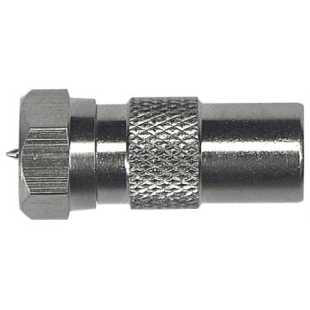 AXING Adapter,F-Stecker/Koax-Stecker Durchm: 9,5mm (10 ST)