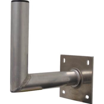 ARDEBO.de - Wandhalter für Offsetspiegel Alu-Natur, 250mm Wandabstand