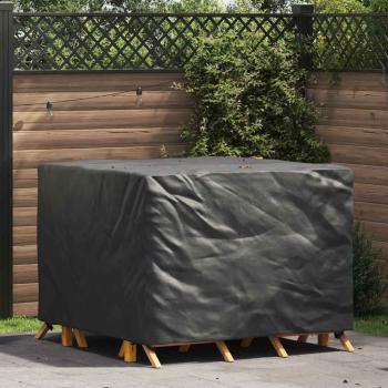 ARDEBO.de - Schutzhülle für Gartenmöbel 135 x 135 x 90 cm 420D Stoff