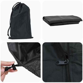 Schutzhülle für Gartenmöbel Schwarz 210D Stoff