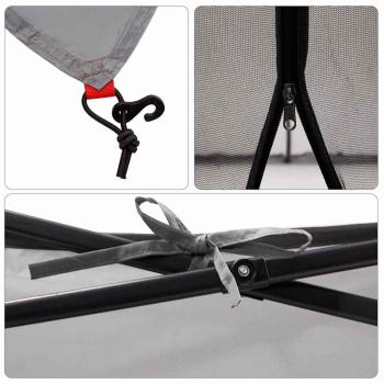 Mesh Innenzelt Grau 303 x 303 cm