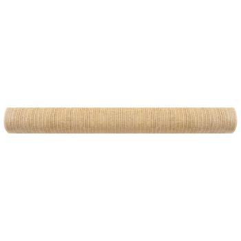 Zaunblende Beige 2x10 m HDPE 75 g/m²