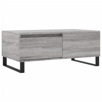 Couchtisch Grau Sonoma 90x50x36,5 cm Holzwerkstoff
