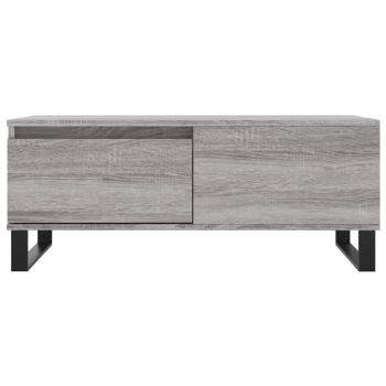 Couchtisch Grau Sonoma 90x50x36,5 cm Holzwerkstoff