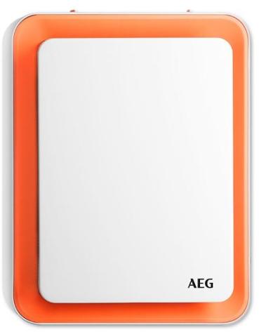 ARDEBO.de AEG HS 207 O Heizlüfter, 1800W, Silent-Air-Flow, orange (234829)