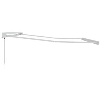 Markise Weiß 5 x 3 m Metall