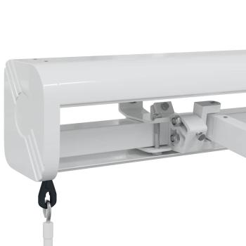 Markise Weiß 5 x 3 m Metall