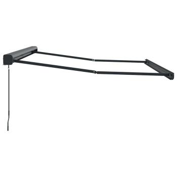 Markise Anthrazit 3,5 x 2,5 m Metall
