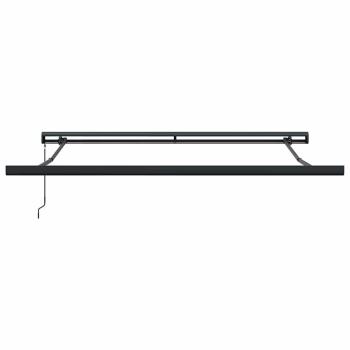 Markise Anthrazit 3,5 x 2,5 m Metall