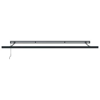 Markise Anthrazit 4,5 × 3 m Metall