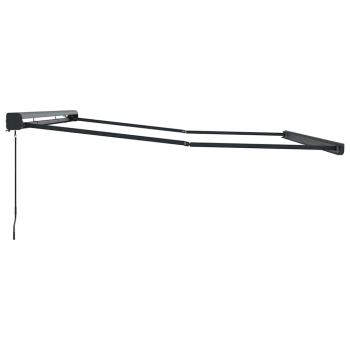 Markise Anthrazit 5 x 3 m Metall