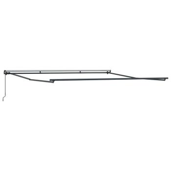 Markise Manuell Anthrazit 4,5 × 3,5 m Metall