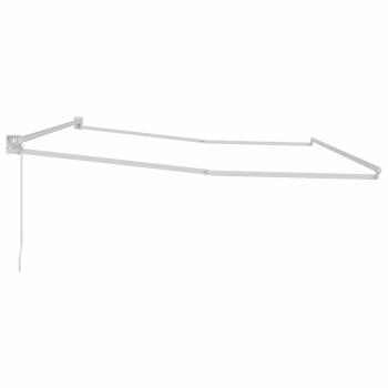 Markise Weiß 5 x 3 m Metall