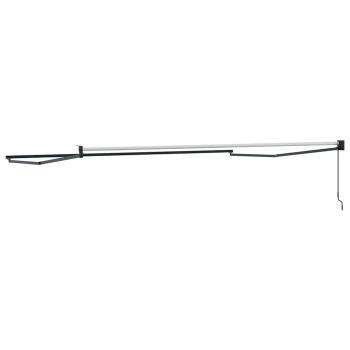 Markise Anthrazit 5 x 3 m Metall