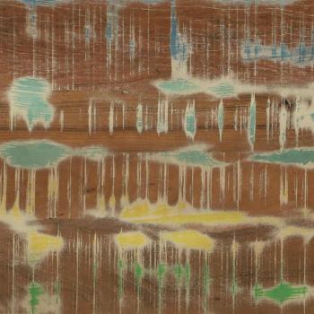 Couchtisch 120 x 50 x 38 cm Massives upgecyceltes Holz