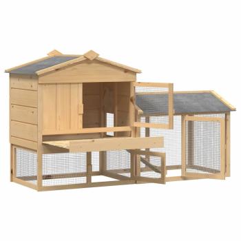 Hühnerunterkunft Braun 150 x 60 x 89 cm