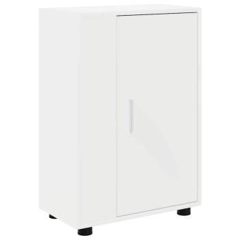 4-teilige TV-Schrank Set Wandmontiert 4 pcs Weiß Holzwerkstoff