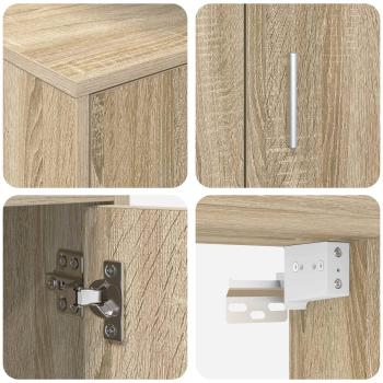 4-teilige TV-Schrank Set 4 pcs Sonoma Eiche Holzwerkstoff