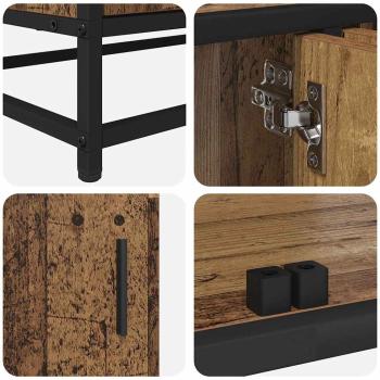 TV-Schränk Altholz 210 x 35 x 41 cm Holzwerkstoff