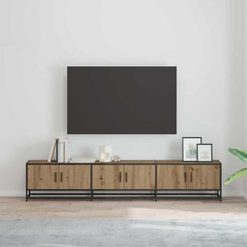 ARDEBO.de - TV-Schränk Eiche handwerklich 210 x 35 x 41 cm Holzwerkstoff
