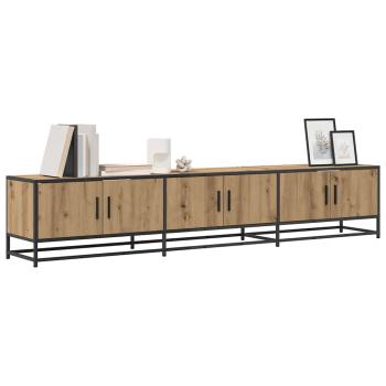 TV-Schränk Eiche handwerklich 210 x 35 x 41 cm Holzwerkstoff