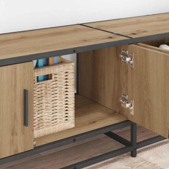 TV-Schränk Eiche handwerklich 210 x 35 x 41 cm Holzwerkstoff