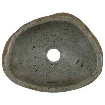 Basin Hellgrau (30-37) x (25-30) x 12 cm Flussstein
