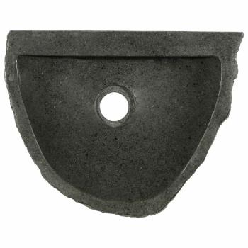 Wandhängendes Waschbecken Grau (30-37) x (25-30) x 12 cm