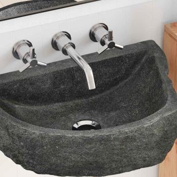 Wandhängendes Waschbecken Grau (38-45) x (30-35) x 15 cm