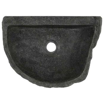 Wandhängendes Waschbecken Grau (38-45) x (30-35) x 15 cm