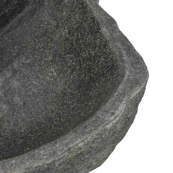 Wandhängendes Waschbecken Grau (38-45) x (30-35) x 15 cm