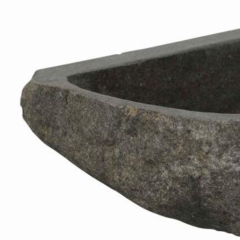 Wandhängende Ecke Waschschüssel Grau (30-37) x (30-37) x 12 cm