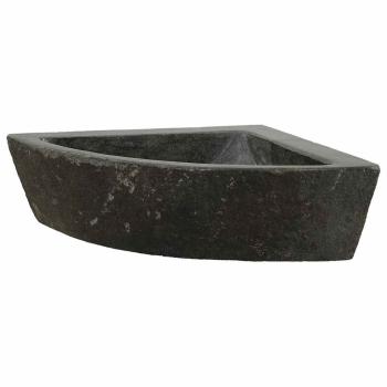 Wandhängende Ecke Waschschüssel Grau (38-45) x (38-45) x 12 cm